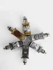 Белый мини Линзы Bi Led H4 (2 шт) автомобильные светодиодные лампы 12- 24V