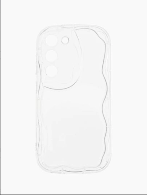 Чехол для Samsung Galaxy S23 (Самсунг Галакси С23), прозрачный, противоударный