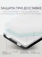 Прозрачный 1-2 шт защитная плёнка для Apple iPhone 13, 13 Pro гидрогелевая BROSCORP прозрачная тонкая