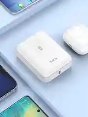 Компактный мини повербанк Hoco J96 5000 mAh
