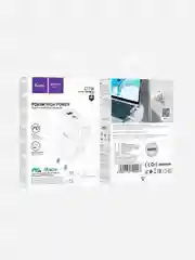 Блок питания для iPhone и Android Hoco C113A 65W с быстрой зарядкой и кабелем