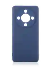 Темно-синий чехол для Honor X9b 5G/ Magic 6 Lite 5G/ X8b/ X7b силиконовый BROSCORP матовый/ прозрачный