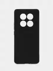 Черный чехол для Xiaomi Redmi Note 14 Pro (Сяоми Ноут 14 Про), черный, прозрачный