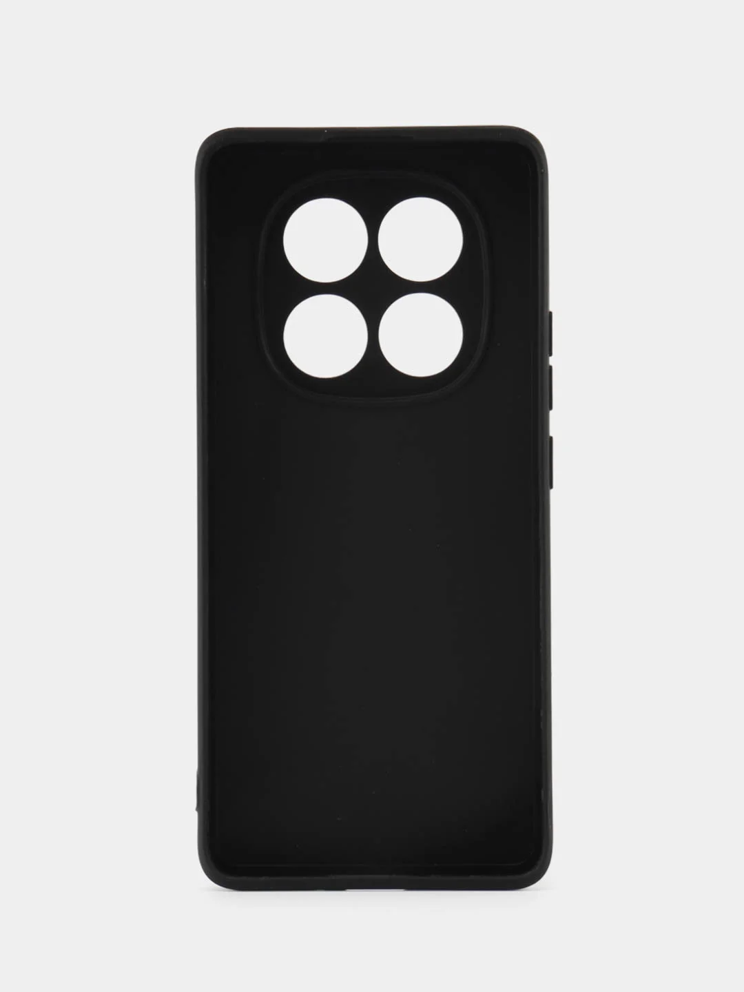Черный чехол для Xiaomi Redmi Note 14 Pro (Сяоми Ноут 14 Про), черный, прозрачный