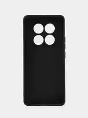 Черный чехол для Xiaomi Redmi Note 14 Pro (Сяоми Ноут 14 Про), черный, прозрачный