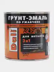 Черный дали Грунт-эмаль по ржавчине гладкая, цвет Черный,  0,75 л