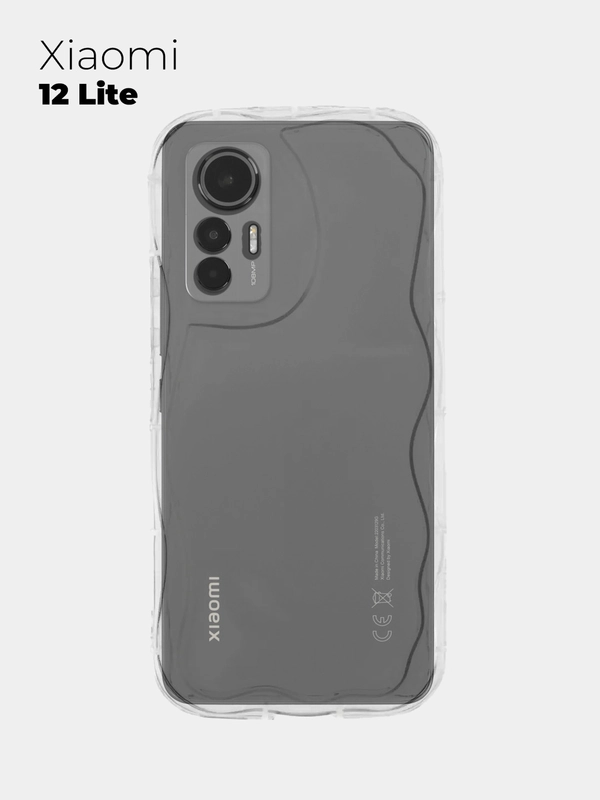 Чехол для Xiaomi 12 Lite (Сяоми 12 Лайт), прозрачный, противоударный
