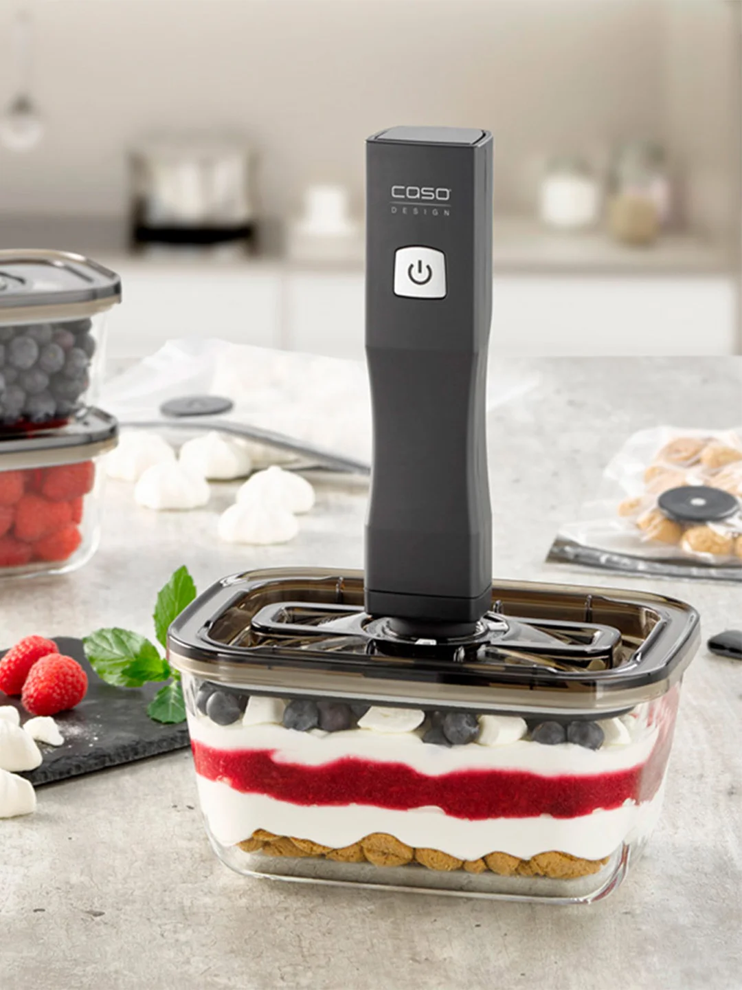 Вакууматор с аксессуарами CASO Vacu OneTouch Eco-Set