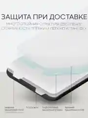 Прозрачный 1-2 шт защитная плёнка для Apple iPhone 11, XR гидрогелевая BROSCORP прозрачная тонкая