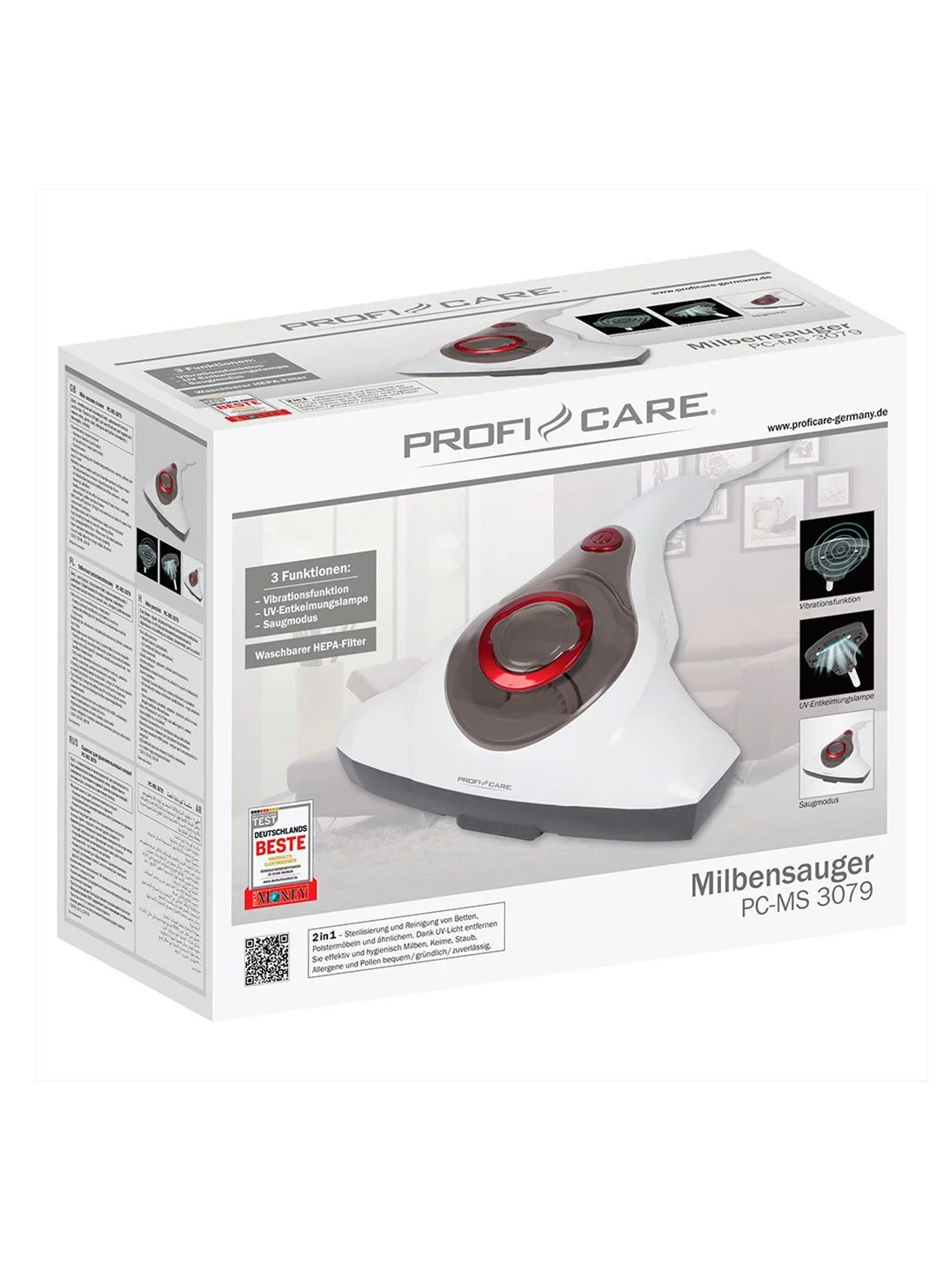 Пылесос ProfiCare PC-MS 3079 weiss