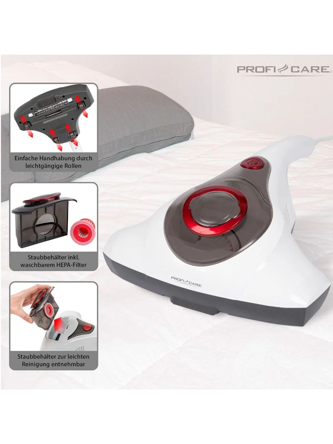 Пылесос ProfiCare PC-MS 3079 weiss