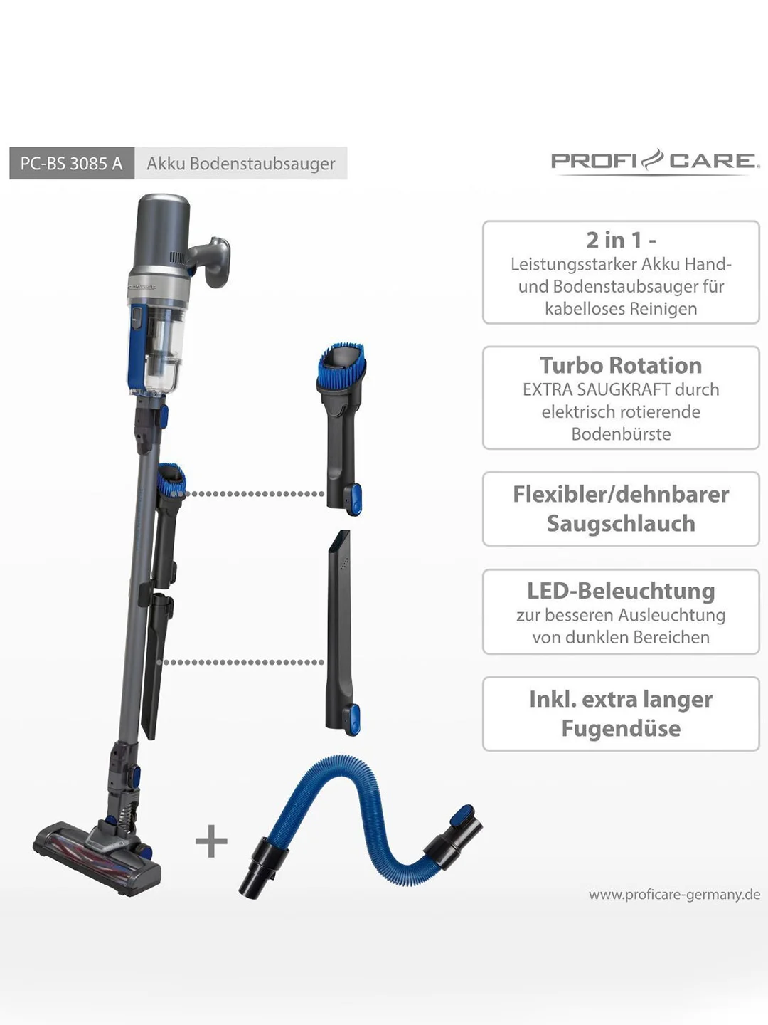 Пылесос ProfiCare PC-BS 3085 A antr