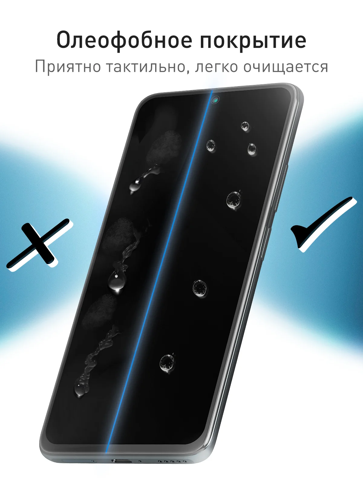 Прозрачный 1-2 шт, защитная плёнка для Xiaomi Poco F3 гидрогелевая ROSCO прозрачная тонкая, не стекло
