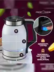 Чайник Profi Cook PC-WKS 1215 G