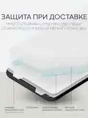 Прозрачный 1-2 шт защитная плёнка для iPhone 11 Pro, X, Xs гидрогелевая BROSCORP прозрачная тонкая