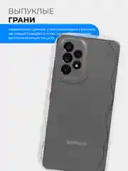 Прозрачный чехол для Samsung Galaxy A33 5G (Самсунг Галакси А33 5г), прозрачный, противоударный