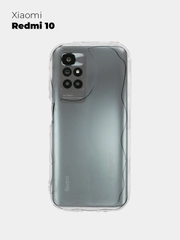 Чехол для Xiaomi Redmi 10 (Сяоми Редми 10), прозрачный противоударный