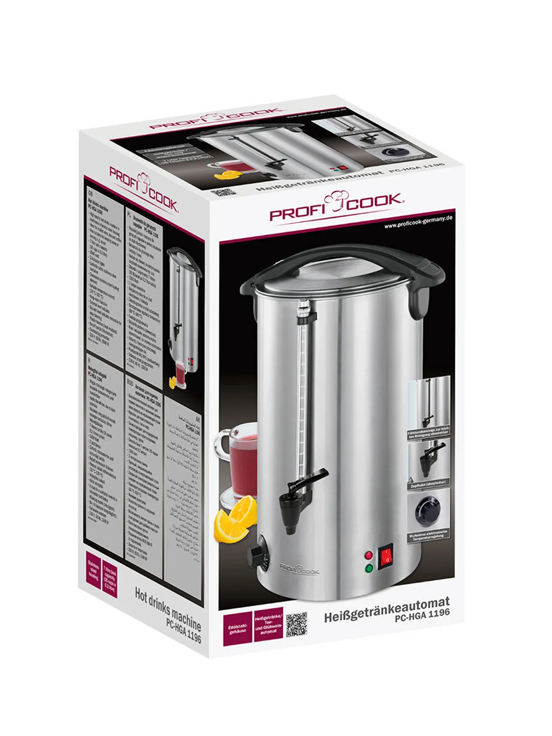 Термопот Profi Cook PC-HGA 1196 inox
