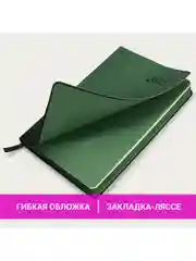 Ежедневник датированный 2025 Brauberg, планер планинг записная книжка А5, под кожу