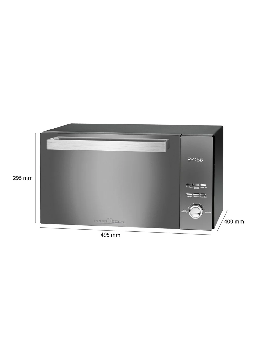 Микроволновая печь Profi Cook PC-MWG 1204 schwarz