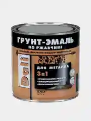 Белый дали Грунт-эмаль по ржавчине гладкая, цвет Белый, 0,75 л