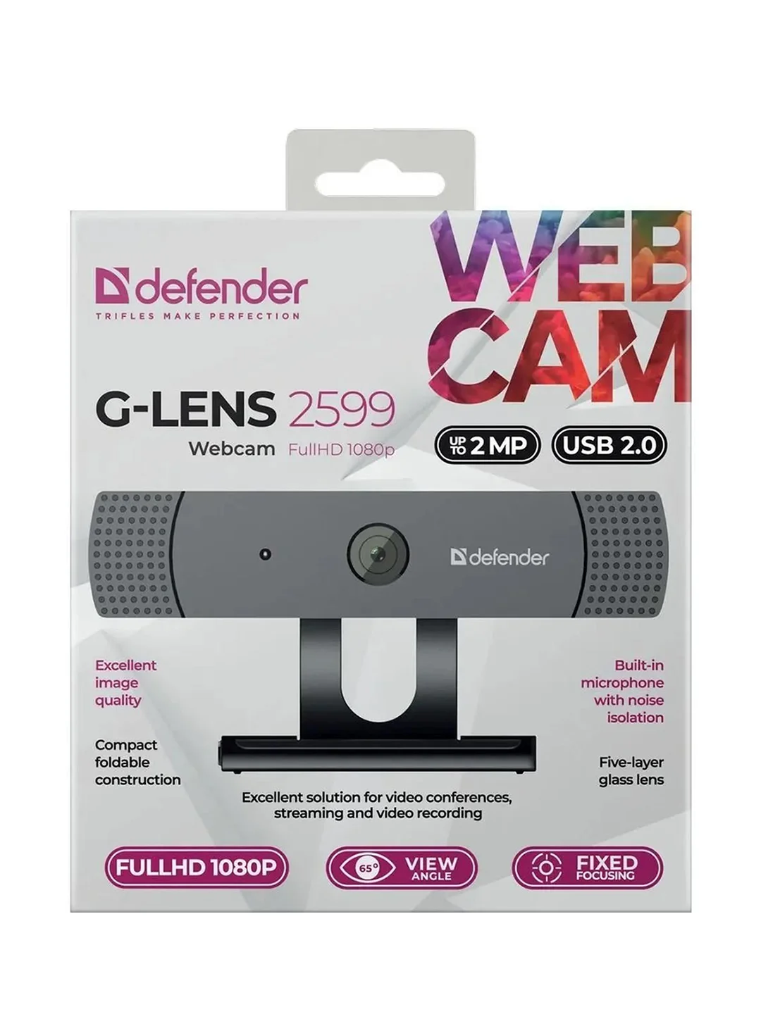 Веб-камера G-LENS 2599 63199 DEFENDER