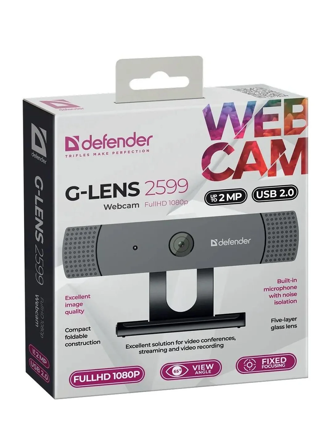 Веб-камера G-LENS 2599 63199 DEFENDER