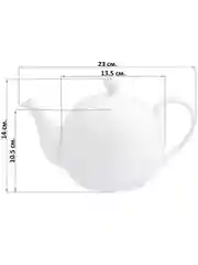Чайник заварочный 1,1 л 23х13,5х14 см Elan Gallery Кружево