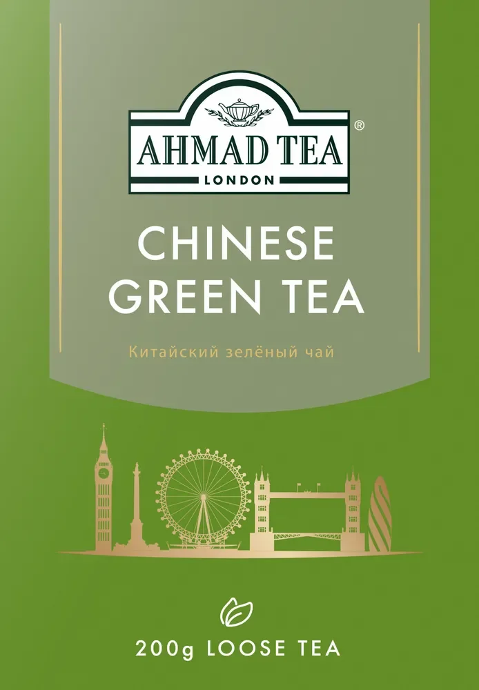Чай зеленый Ahmad Tea "Китайский", листовой, 200 г