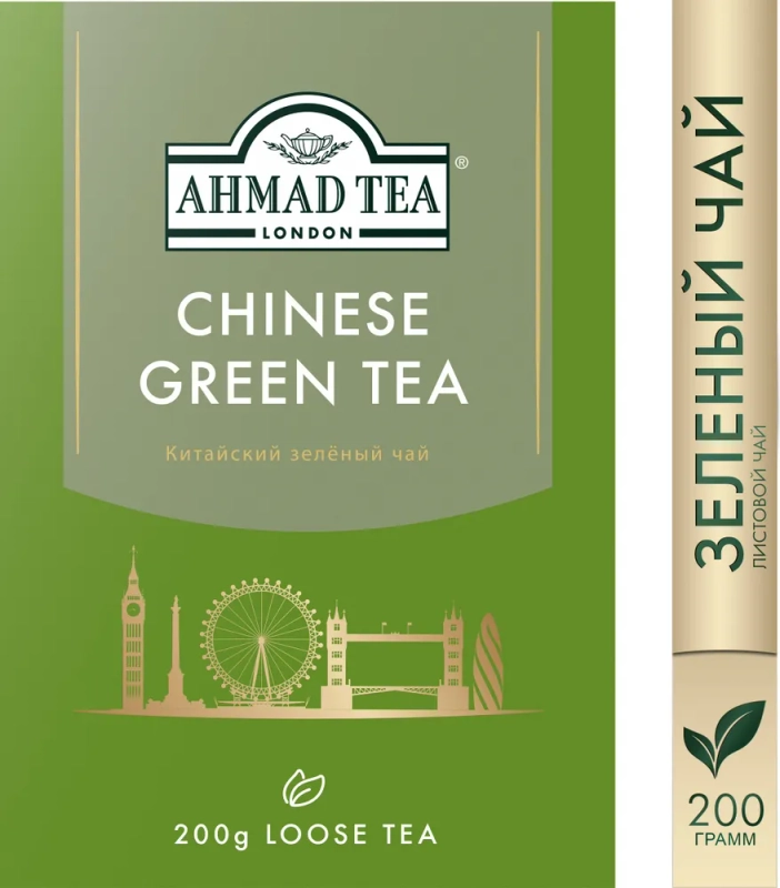 Чай зеленый Ahmad Tea "Китайский", листовой, 200 г