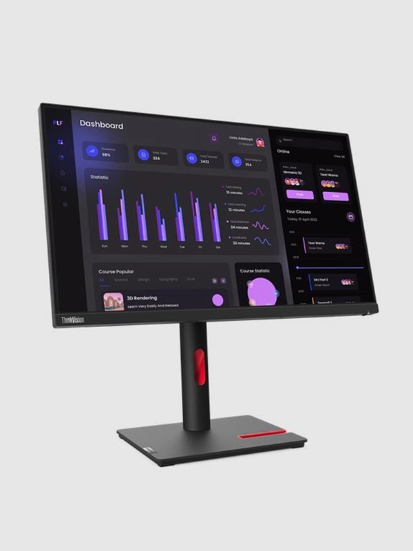ЖК монитор LENOVO T24I-30, 23.8" , AH-IPS, 1920x1080 16:9, 63CFMATXEU