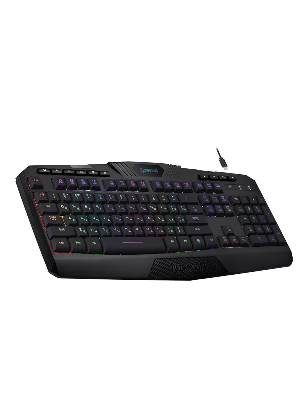 Клавиатура WIRELESS HARPE 2.4G BLACK REDRAGON 78121 DEFENDER