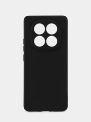 Чехол для Xiaomi Redmi Note 14 Pro (Сяоми Ноут 14 Про), черный, прозрачный