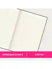 Блокнот Brauberg "Office" B5, клетка, 180 х 250 мм, черный, 80 листов, 113309