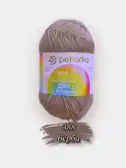 Песочный хаки пряжа Пехорка "Детская Новинка", 100% акрил, 50 г, 200 м