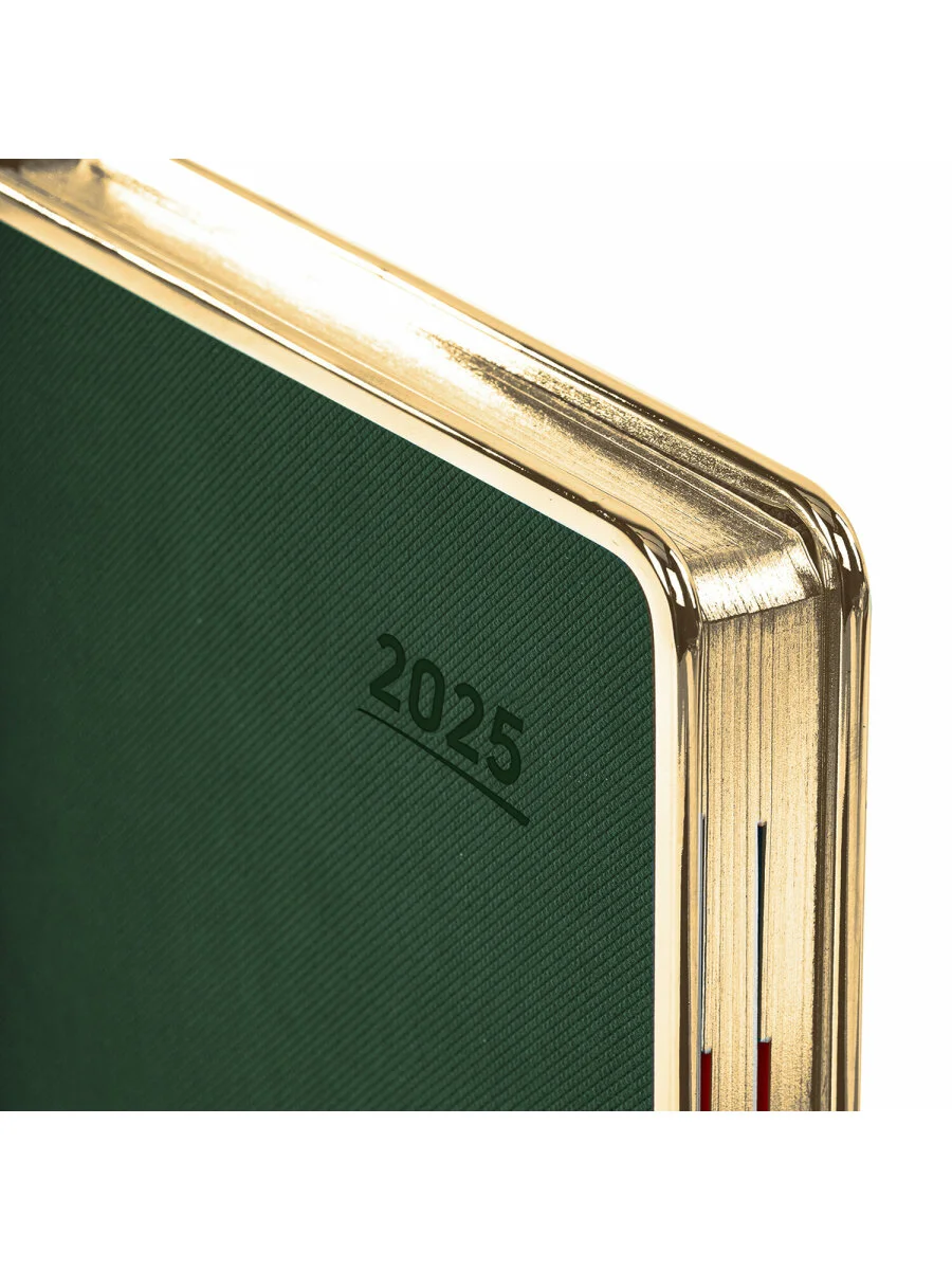Ежедневник датированный 2025 Galant, планер, планинг, записная книжка А5, под кожу