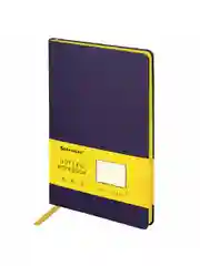 Блокнот BRAUBERG Metropolis Mix, А5, 148 x 218 мм, под кожу, 80 л, в точку, 113315