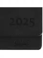 Ежедневник датированный 2025 Galant, планинг, планер настольный, 305х140 мм, под кожу