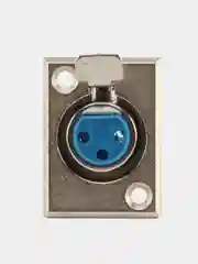 Разъем XLR гнездо на корпус металлический