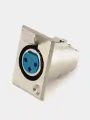 Разъем XLR гнездо на корпус металлический