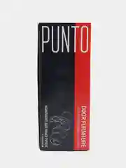 Хром ручка Punto (Пунто) для межкомнатных дверей. Ключ/фиксатор