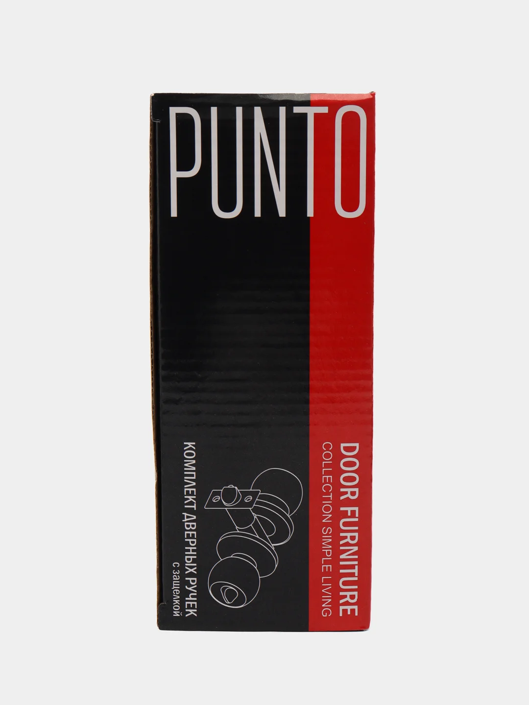Бронзовый ручка Punto (Пунто) защелка без фиксатора
