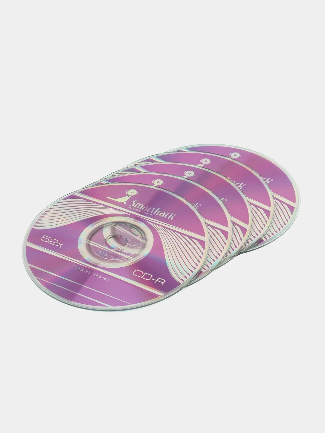 Диски для записи CD-R 100 штук 700 мб 52x Smarttrack