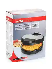 Вафельница Clatronic WA 3492 schwarz inox