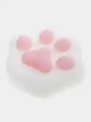 Белый антистресс  лапка котика игрушка для детей лапка, кошачья лапка мягкая