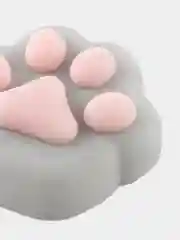 Серый антистресс  лапка котика игрушка для детей лапка, кошачья лапка мягкая