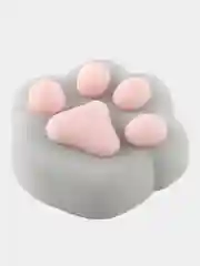 Серый антистресс  лапка котика игрушка для детей лапка, кошачья лапка мягкая