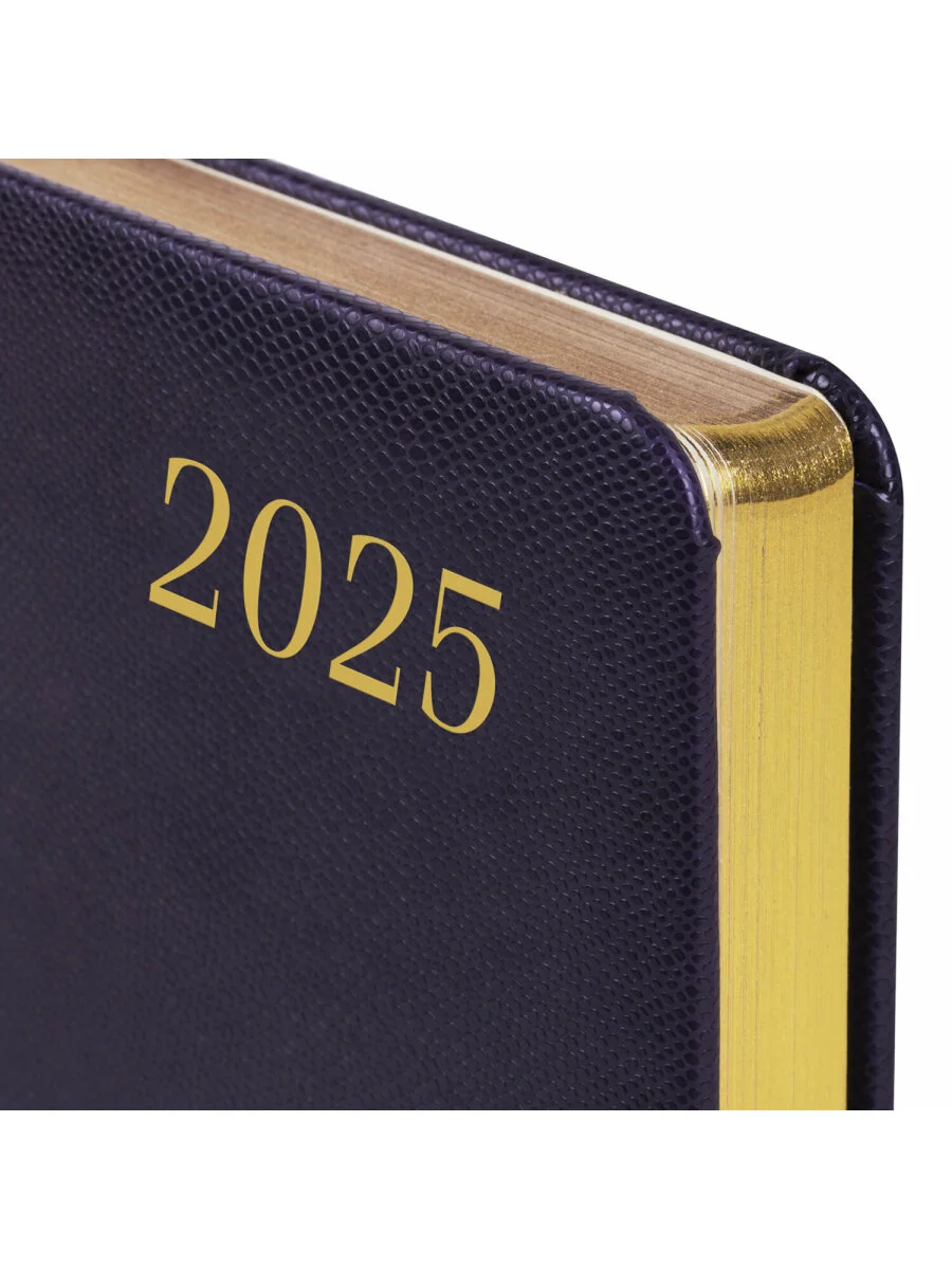 Ежедневник датированный 2025 Brauberg, планер планинг записная книжка А5, под кожу