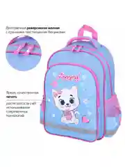 Рюкзак школьный для девочки Пифагор School, 1 отделение, 3 кармана, Yummy cupcake 271405