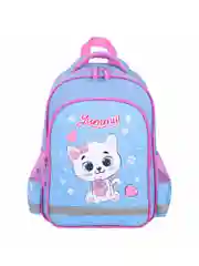 Рюкзак школьный для девочки Пифагор School, 1 отделение, 3 кармана, Yummy cupcake 271405